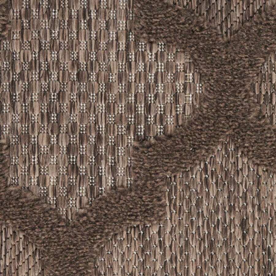 Easy Care 5' X 7' Brown Modern Rug SHEIN USA