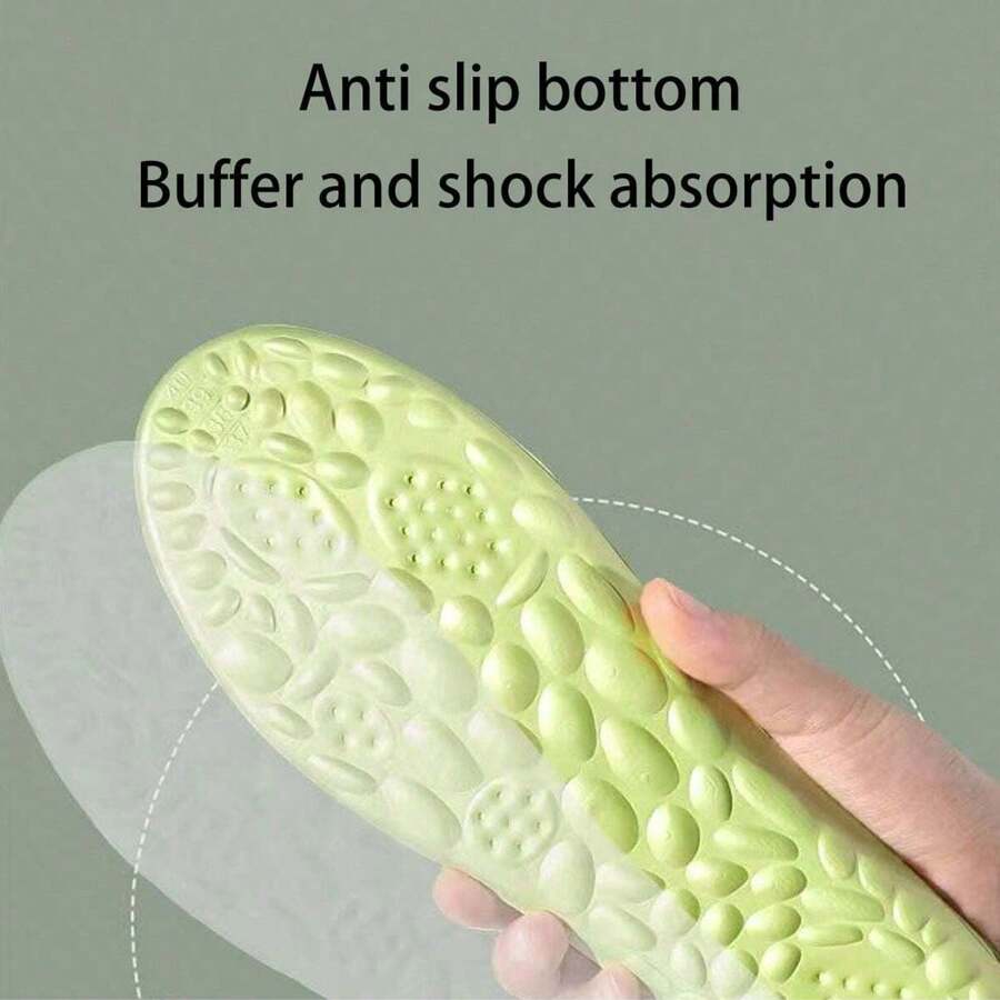 2Pairs Memory Foam Orthopedic Insoles For Men And Women
