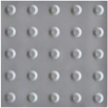 ABS 3D Concrete Alert Tactile Floor Form - 黑色 - 查看 4