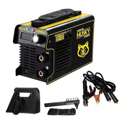 Soldadora inverter Swedish Husky Power negra y amarilla 60Hz 220V