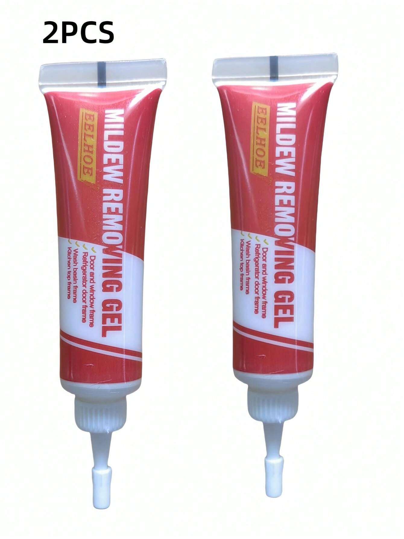 2pcs Random Mold Remover Gel, Tile Cleaner For Bathroom, Kitchen And