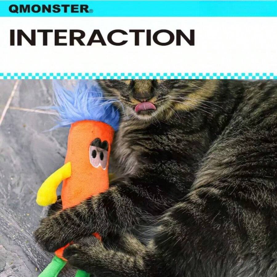 Catnip SelfPlay Toys For Kitten, Teeth Grinding & Shredding Playthings