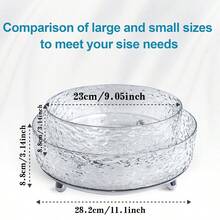 1 khay đựng đồ trang điểm xoay 360 độ, có giá đựng cọ trang điểm & kệ đựng mỹ phẩm & chăm sóc da dung tích lớn, thích hợp cho bàn trang điểm hoặc phòng tắm - Trong sáng - Xem 8