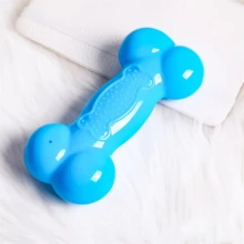 3 món đồ chơi nhai cho chó có tiếng kêu, que gặm răng chăm sóc răng miệng cho thú cưng bằng xương xốp - Nhiều màu - Xem 4