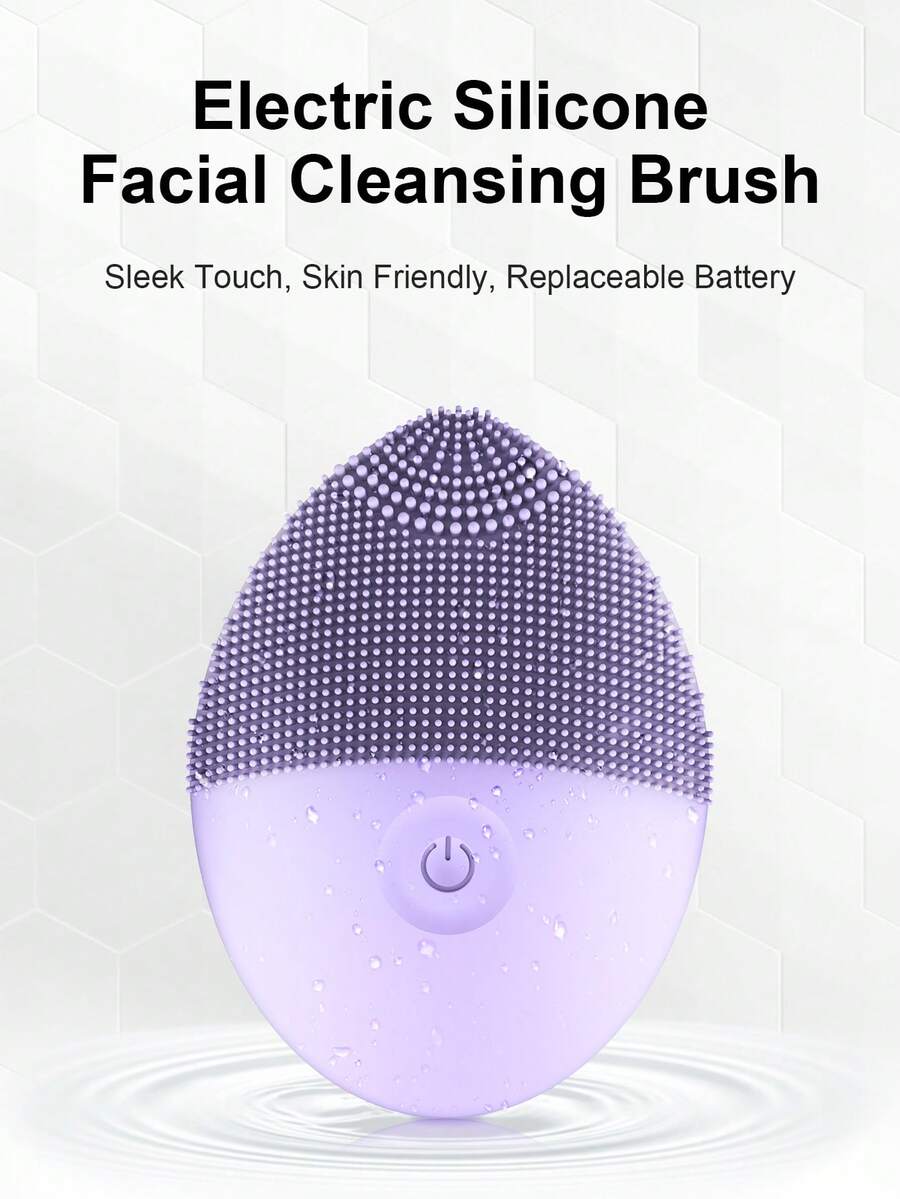 Silicone Face Brushes For Cleansing And Exfoliating, Waterproof