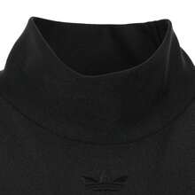 Adidas Originals Áo ba lỗ crop top thường ngày nhún bèo cho nữ 2024 IW5506 - màu đen - Xem 3