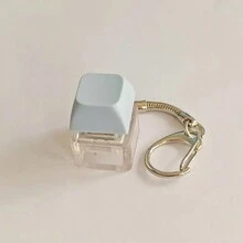 1 件减压按钮钥匙扣玩具，独特设计按钮减压玩具，生日礼物，复活节礼物，圣诞节礼物，节日礼物，减压玩具 - 彩色 - 查看 12