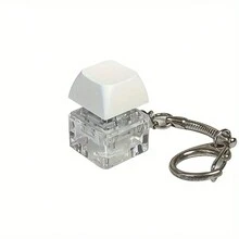 1 件减压按钮钥匙扣玩具，独特设计按钮减压玩具，生日礼物，复活节礼物，圣诞节礼物，节日礼物，减压玩具 - 彩色 - 查看 9