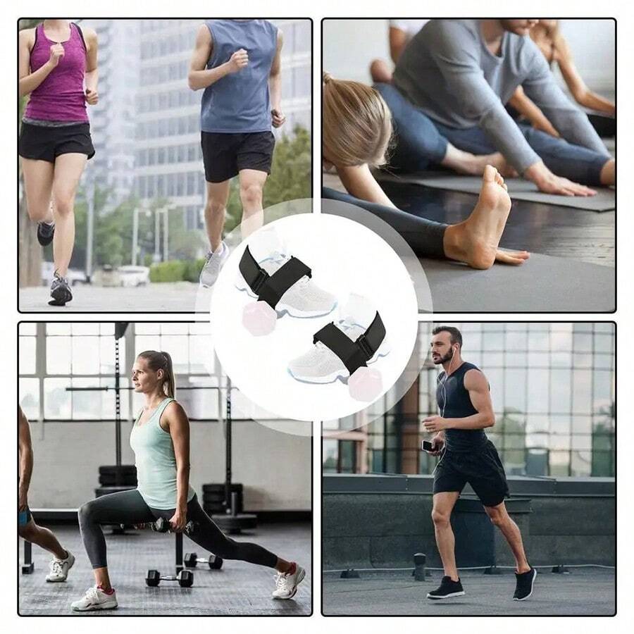 Dumbbell Foot Accessories, Leg Training Dumbbell Straps On The Feet