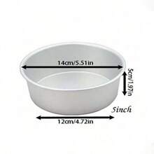 1 pezzo Stampo per torta chiffon antiaderente, multisize, in lega di alluminio, facile da sformare, adatto per raduni in famiglia e con amici