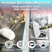 4/6/8/10 Mikrofaser Bodentücher und Mikrofaser Handgriff Überzüge