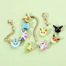1 pieza Pulsera de anime Pokemon con diseño de dibujos animados de moda y exquisita, de estilo fresco y sencillo, apta para que las estudiantes la usen a diario, adecuada como regalo