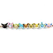 1 pieza Pulsera de anime Pokemon con diseño de dibujos animados de moda y exquisita, de estilo fresco y sencillo, apta para que las estudiantes la usen a diario, adecuada como regalo