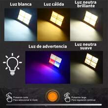 Reflector Recargable Portatil Solar Led Exterior Alta 3000w