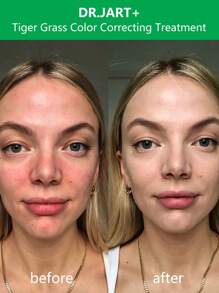 Dr.Jart+ Cicapair Tiger Grass Color Correcting Treatment SPF 30, Hydraterend, Egaliseert de teint, Neutraliseert roodheid, Langdurig effect, Dekkende werking, Verzachtende ingrediënten voor verlichting en bescherming van de huid, 50 ml/1,69 fl.oz, K-Beauty Gift