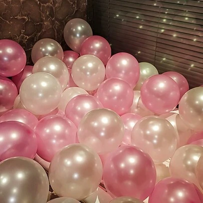 30pcs Transparent Star Shaped Latex Balloon With Accessories, Birthday Wedding Graduation Back To School Party Decorations