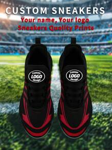 1 Paio di sneaker personalizzate da baseball di Atlanta, scarpe da corsa con nome personalizzato, sneaker con lama personalizzata, scarpe da corsa personalizzate basse, sneaker con nome, scarpe da corsa personalizzate per donne e uomini, scarpe sportive e casual personalizzate, regalo per mamma/papà/lei/lui/fidanzata/fidanzato/moglie/marito/amico