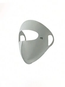 1 件装女士无缝保暖面罩，骑行防紫外线滑雪面罩，冬季面罩 - 彩色 - 查看 9