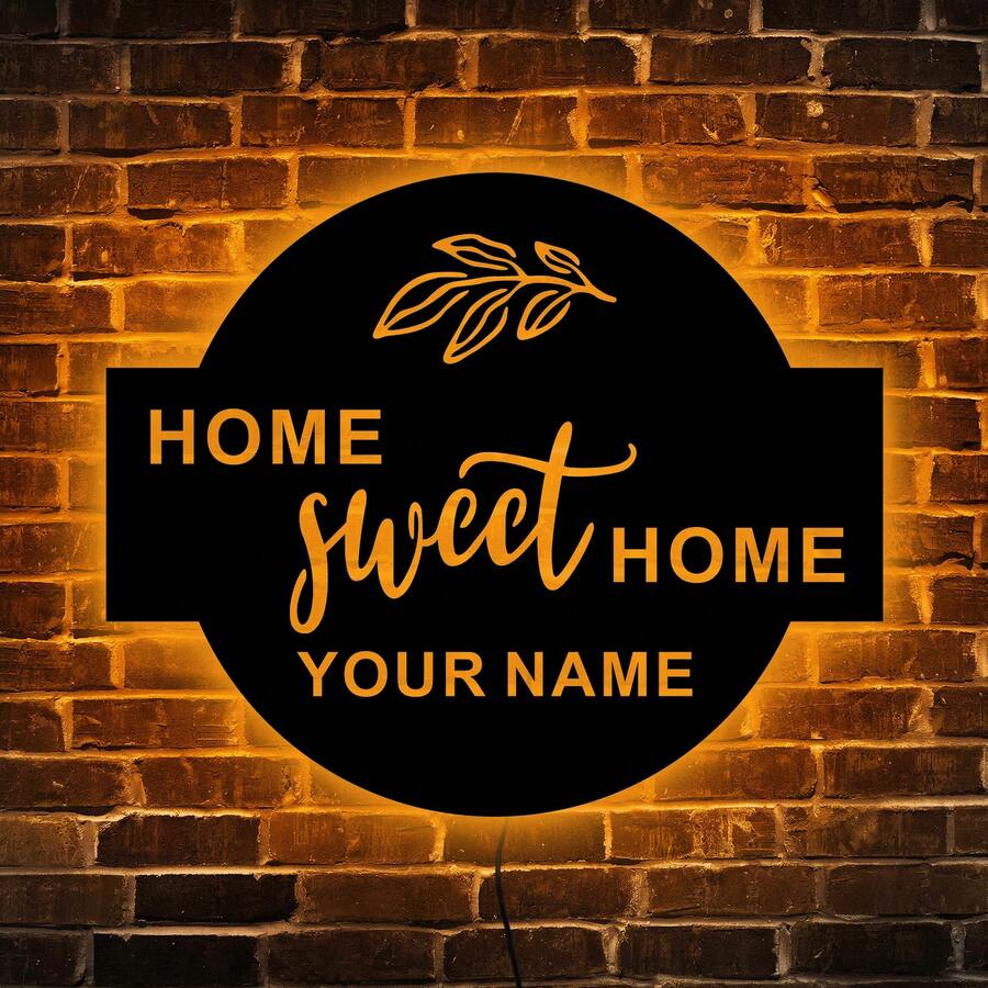 Customized 1pc Personalized "YOUR NAME'S HOME BAR" Square Wooden
