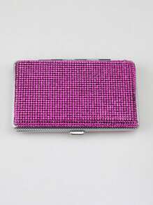 1 pièce Étui à cigarettes double face multicolore pour femmes avec imprimé léopard, accessoires de fumeur, accessoires de fumeur girly, rangement pour cigarettes