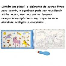 Kit 2 Books Surprises With Water Aquabook All Fun And Educational Books Ideal For Children! - XE Ô TÔ + KHỦNG LONG - Xem 2