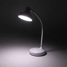 LED Night Light Bedroom Bedside Table Lamp Adjustable 3 Levels Neutral White Yellow Night Light Dimmable Touch Wireless Rechargeable - 白色 - 查看 5