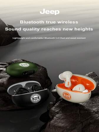  Jeep EW121 TWS耳机立体声高清通话耳机快速配对耳机游戏降噪耳机