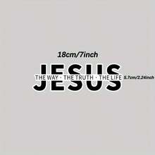 1 件乙烯基贴花汽车贴纸，7*2.24 英寸，适用于汽车、摩托车、光滑表面装饰贴纸 - 黑色 - 查看 1