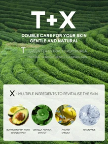 1套 FENYI 綠茶控油護膚套組，5g 泥膜、50g 潔面乳、100ml 爽膚水、40g 精華面霜、3g 睡眠面膜、17ml 精華液、15g 眼部精華液，收斂毛孔 & 平衡油脂，旅行便攜護膚，適合所有膚質女性的禮物 - 7件套 - 查看 10