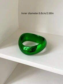 1pc Fashion Colorful Asymmetrical Geometric Bracelet - Bracelet - View 9
