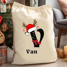 Birthday Flower Canvas Tote Bag, Christmas Gift, Birthday Gift For Her, Gift For Mom, Gift For Best Friend, Bridesmaid Proposal Gift - Multicolor - View 34