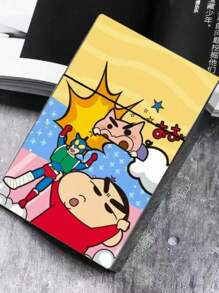 1pc Cartoon Small New Storage Box 20 Thick Cigarette Box Press Automatic Plastic Box, Smoking Accessories, Cigarette Storage, Cigarette Holder Case, Sigaretten Doos - Multicolor - View 20