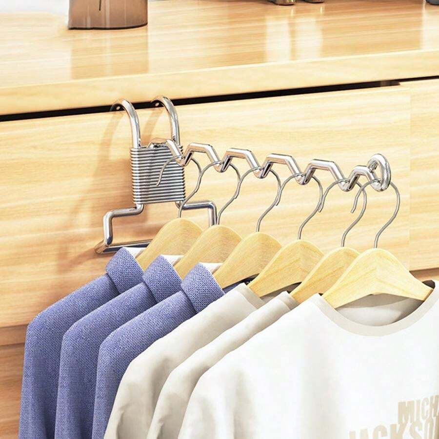 1pc Foldable Clothes Drying Rack, Portable MultiFunction Travel