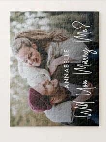 Rompecabezas fotográfico de 40/80/120 piezas, tamaño A4/A5, rompecabezas portátil para adultos, regalo personalizado de vacaciones/conmemoración