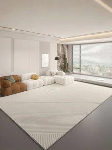 1 szt. aksamitny dywanik do salonu i sypialni, dekoracyjny dywan z łabędziem na sofę, stolik kawowy, przedpokój, kuchnię i drzwi wejściowe.