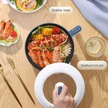 Kitchen mommy 1-3 人小型电蒸锅和电饭煲，不粘锅，适用于米饭、面条、汤、粥、蒸蛋、包子等，使用方便快捷 - 美規A型插(110-127V) - 查看 3