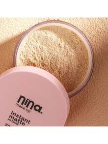 NINA MAKE UP INSTANT MATTE FACE POWDER - NINA MAKEUP - 01 - Xem 1