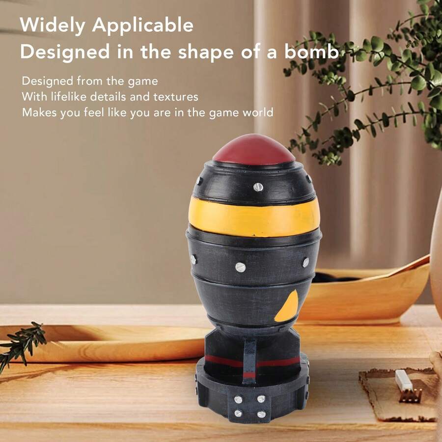 Bomb Storage Box Retro Decorative 3D Resin Craft Model Mini Storage Bin