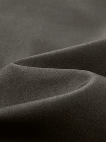 休闲立领棒球夹克，纯色拉链风衣外套，父亲节礼物 - 咖啡棕 - 查看 8