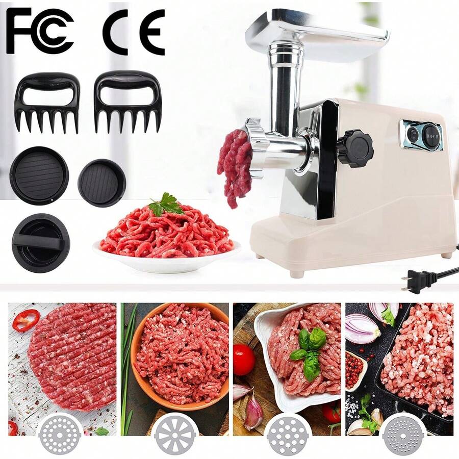 3500W Electric Meat Grinder Heavy Duty Commercial Sausage Maker Mincer