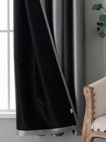 雙色1片遮光窗簾