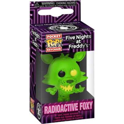 Funko Pocket Pop Keychain Five Nights At Freddys Radioactive Foxy Elegant And Functional | Pocket Pop Keychain Five Nights At Freddys Radioactive Foxy Perfect For Organizing Keys24/48h Delivery