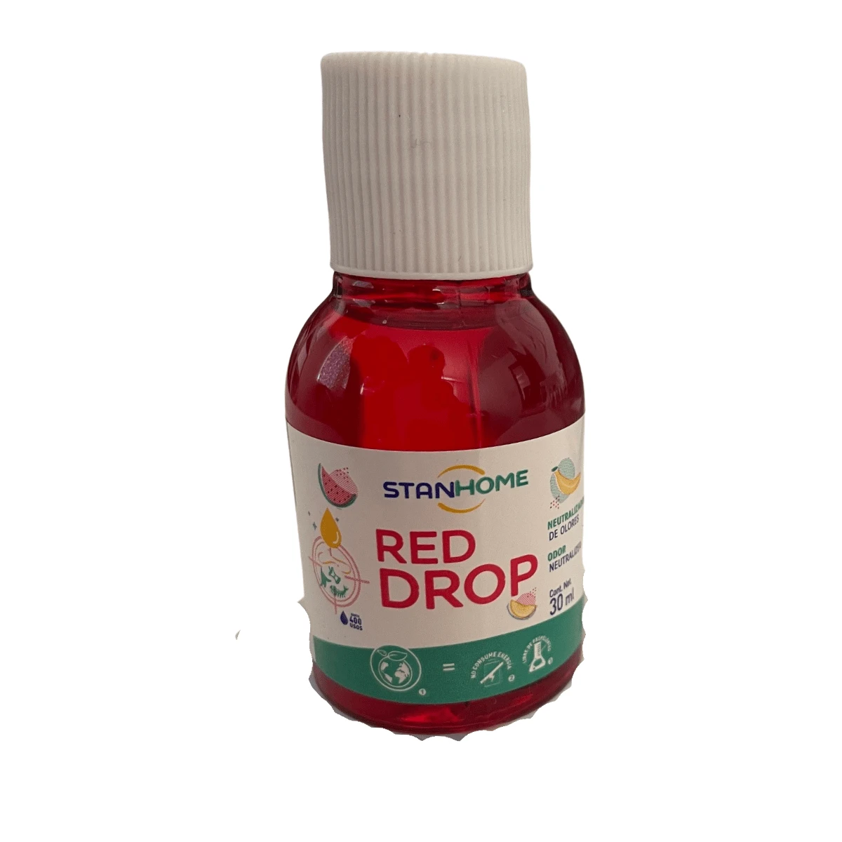 Stanhome Odor Neutralizer 1 Piece Of 30 Ml Various Aromas, For Annoying Aromas In Drains, Trash Cans, Rooms, Kitchen, Outdoors And Indoors. Quick-Acting Fragrance - 紅白色 - 查看 1