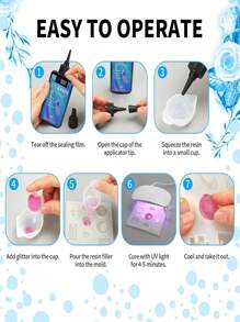 500g/100g UV Resin, Low Viscosity Transparent Thin UV Resin Kit, Quick Curing And Low Shrinkage UV Epoxy Resin, For Crafts, Casting, UV Resin Molds