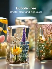 500g/100g UV Resin, Low Viscosity Transparent Thin UV Resin Kit, Quick Curing And Low Shrinkage UV Epoxy Resin, For Crafts, Casting, UV Resin Molds