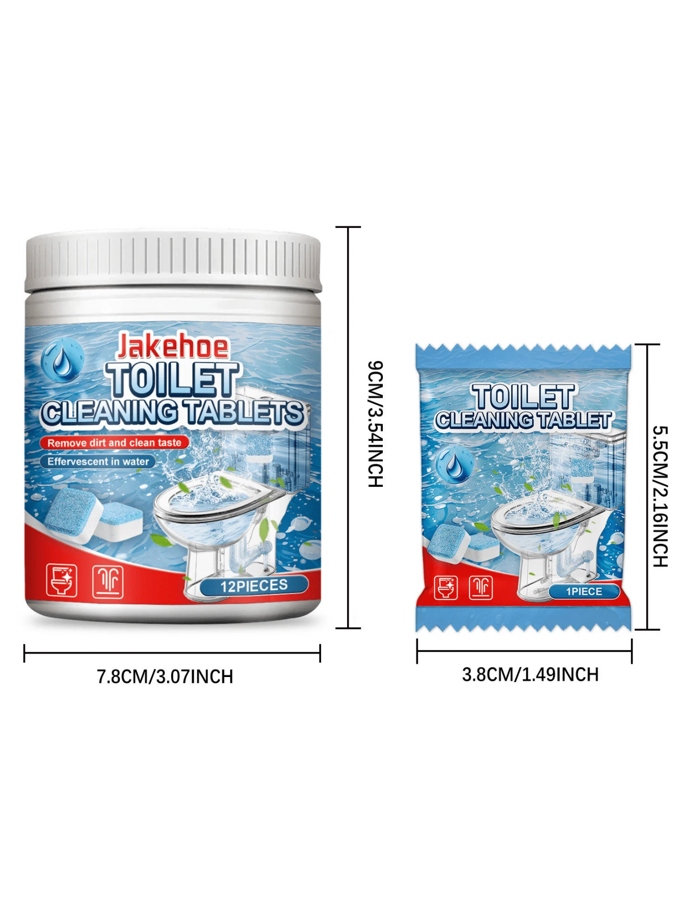 Toilet Bowl Cleaning Tablets Toilet Cleaning Odor Stains Urine Scale