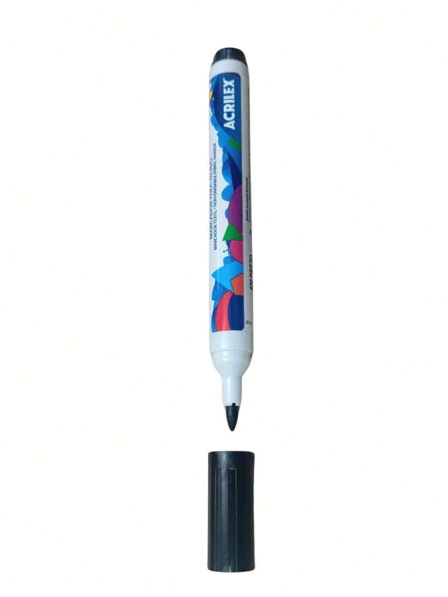 Acrilpen Fabric Marker Brush Acrilex Textile Marker - 黑色 - 查看 1