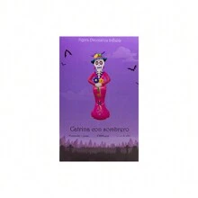 Importadora La Merced Halloween Inflatable Catrina With Hat Decoration With LED Light 2.10 Meters - US A Type Plug(110-127V) - View 3