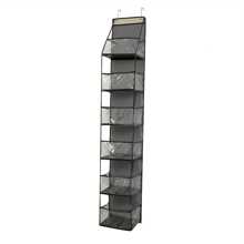 1 pieza/2 piezas Estantería organizadora de 4/6 niveles para montar en la puerta con bolsillos independientes, estantería de almacenamiento de tela montada en la pared, apta para armarios, baños, dormitorios y residencias, incluye 2 ganchos de metal, para organizar cosméticos, juguetes y artículos varios, pantalones, zapatos, vaqueros, botas, faldas, dormitorio, organizador, almacenamiento en el hogar, camiseta blanca para mujer, pantalones negros para mujer, ropa de invierno para dama, vestido