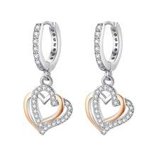 1 件镀银简约星星和心形吊坠耳环，适合日常佩戴，也是送给家人和朋友的特殊礼物 - 彩色 - 查看 14